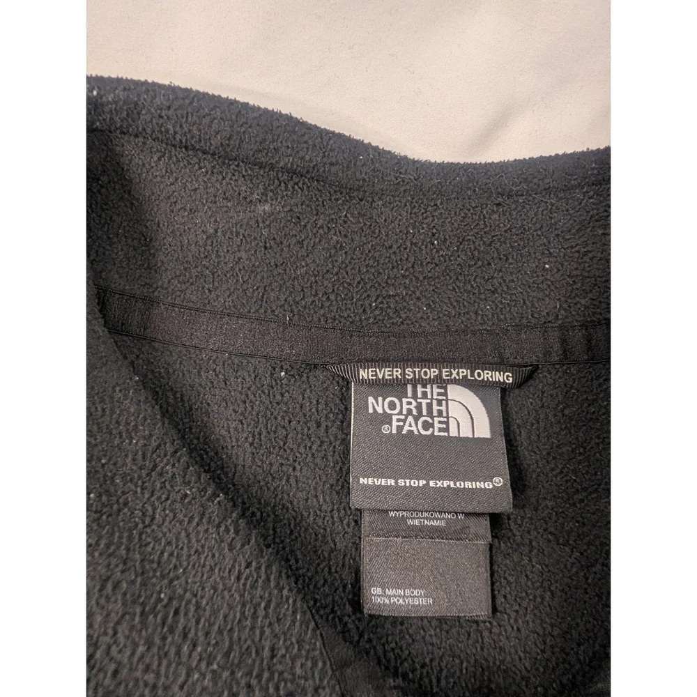 The North Face Pullover‎ Mens XL Black 1/4 Zip Fleece Tech Performance Outdoor